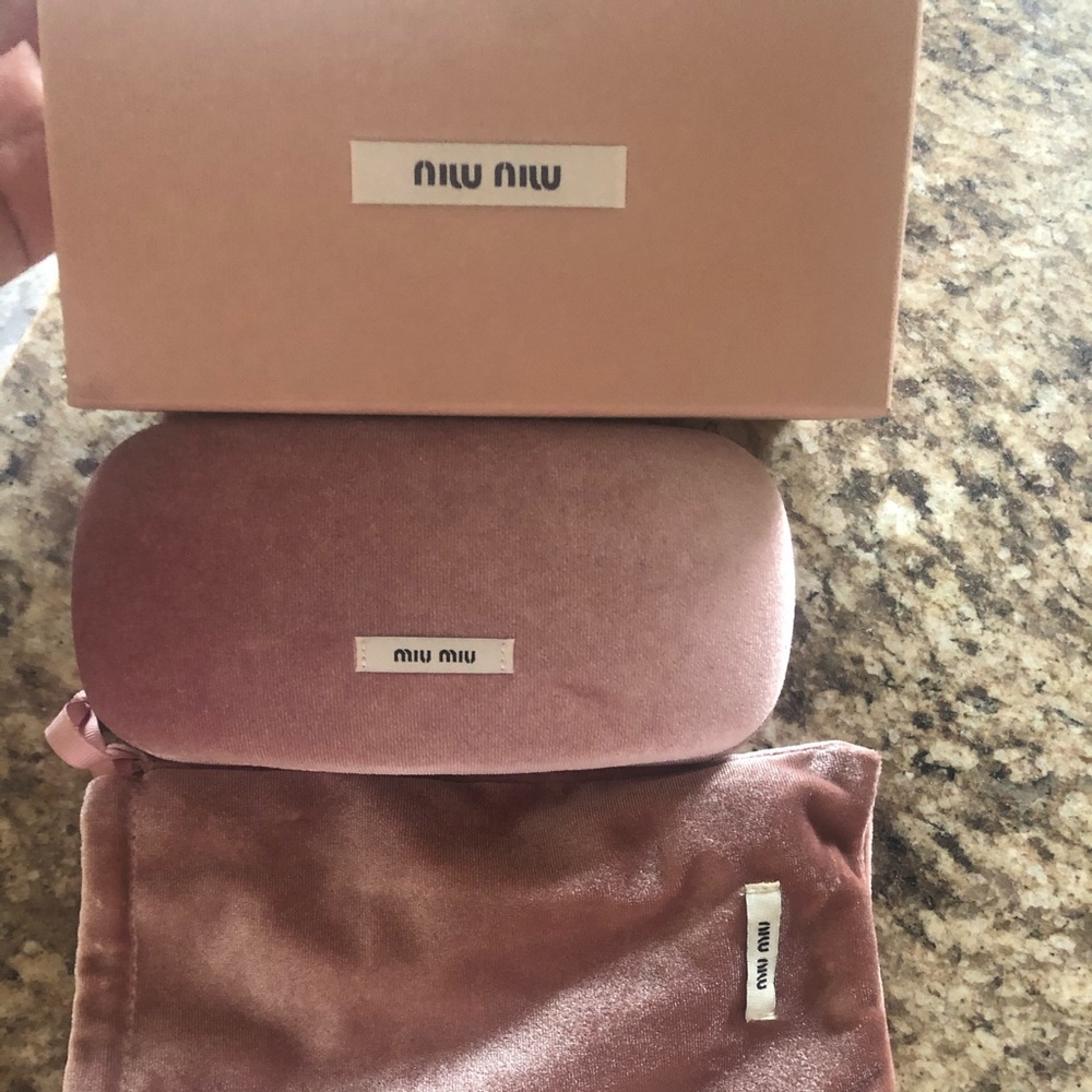 Miu Miu sunglass case